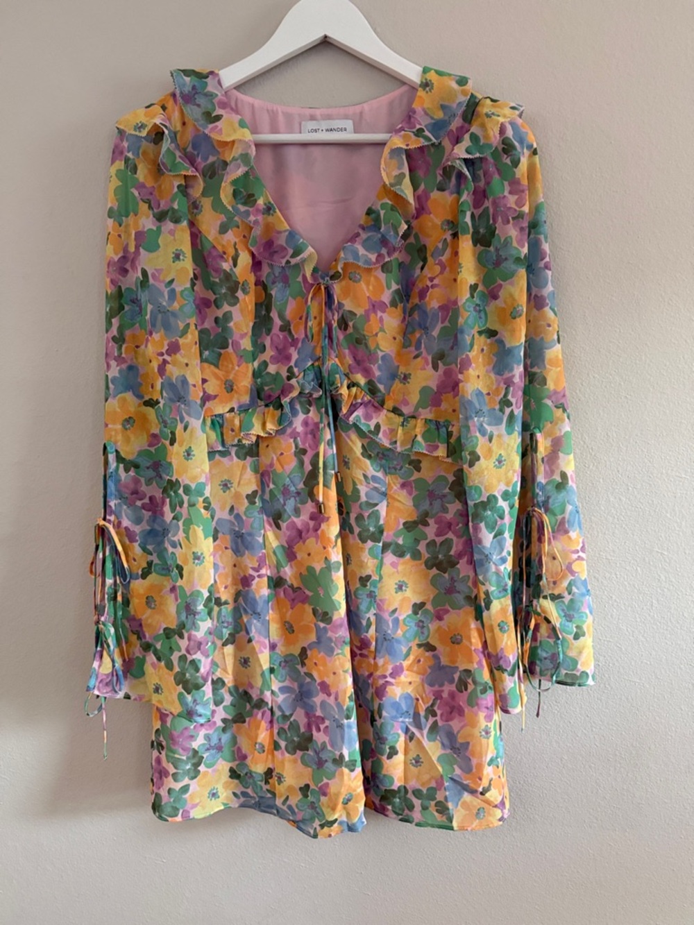 Lost + Wander Floresene Mini Dress